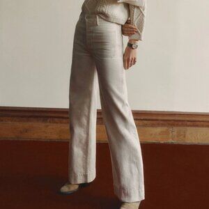 Buck Mason Sailor Pants Natural Cotton Size 31 NWT